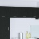 Sonata H Висящ шкаф с рафт Riga 2 pcs Черен дъб и бяло 40 x 31 x 40 см