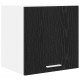 Sonata H Висящ шкаф с рафт Riga 2 pcs Черен дъб и бяло 40 x 31 x 40 см