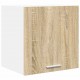 Sonata H Висящ шкаф с рафт Riga 2 pcs Сонома дъб и бяло 40 x 31 x 40 см