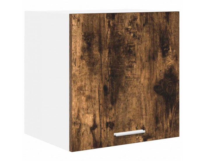 Sonata H Висящ шкаф с рафт Riga 2 pcs Димящ дъб и бяло 40 x 31 x 40 см