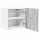 Sonata H Висящ шкаф с рафт Riga 2 pcs Сив Сонома и бяло 40 x 31 x 40 см