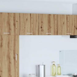 Sonata H Висящ шкаф Riga 2 pcs Занаятчийски дъб и бяло 40 x 31 x 40 см - Bucătării modulare