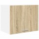 Sonata H Висящ шкаф с рафт Riga 2 pcs Сонома дъб и бяло 50 x 31 x 40 см