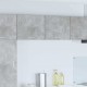 Sonata H Висящ шкаф с рафт Riga 2 pcs Бетон сив и бяло 50 x 31 x 40 см