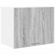 Sonata H Висящ шкаф с рафт Riga 2 pcs Сив Сонома и бяло 50 x 31 x 40 см
