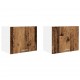 Sonata H Висящ шкаф Riga 2 pcs Стара дървесина и бяло 50 x 31 x 40 см
