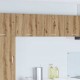 Sonata H Висящ шкаф Riga 2 pcs Занаятчийски дъб и бяло 50 x 31 x 40 см