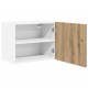 Sonata H Висящ шкаф Riga 2 pcs Занаятчийски дъб и бяло 50 x 31 x 40 см