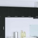 Sonata H Висящ шкаф с рафт Riga 2 pcs Черен дъб и бяло 60 x 31 x 40 см