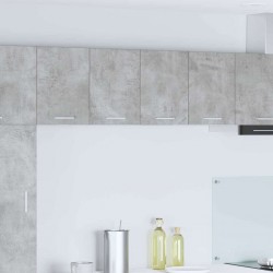 Sonata H Висящ шкаф с рафт Riga 2 pcs Бетон сив и бяло 60 x 31 x 40 см - Bucătării modulare