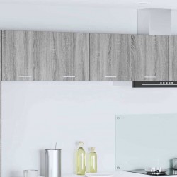 Sonata H Висящ шкаф Riga Сив Сонома 80 x 31 x 40 см Инженерно дърво - Bucătării modulare