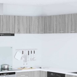 Sonata H Висящ шкаф с рафт Riga Сив Сонома и бяло 57 x 57 x 40 см - Bucătării modulare