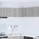 Sonata H Висящ шкаф с рафт Riga Сив Сонома и бяло 57 x 57 x 40 см