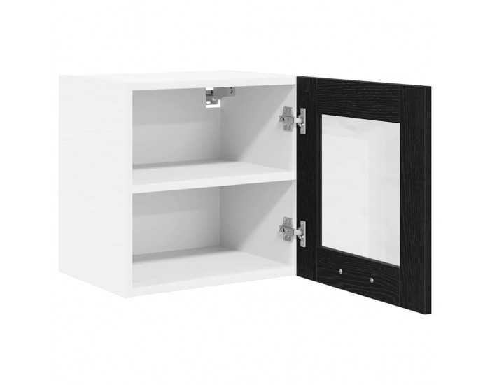 Sonata H Висящ шкаф с рафт с врата Riga 2 pcs Черния дъб 40 x 31 x 40 см