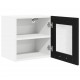 Sonata H Висящ шкаф с рафт с врата Riga 2 pcs Черния дъб 40 x 31 x 40 см