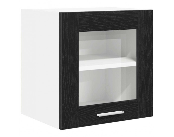 Sonata H Висящ шкаф с рафт с врата Riga 2 pcs Черния дъб 40 x 31 x 40 см