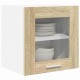 Sonata H Висящ шкаф с рафт с врата Riga 2 pcs Сонома дъб 40 x 31 x 40 см