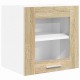 Sonata H Висящ шкаф с рафт с врата Riga 2 pcs Сонома дъб 40 x 31 x 40 см