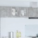 Sonata H Висящ шкаф с рафт Riga 2 pcs Циментено сиво 40 x 31 x 40 см