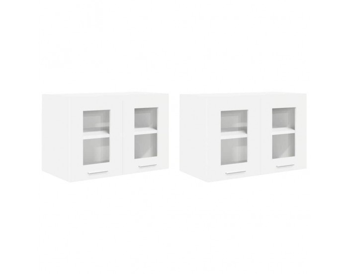 Sonata H Висящ шкаф Riga 2 pcs Бяло 60 x 31 x 40 см Инженерно дърво