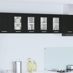 Sonata H Висящ шкаф с рафт с врата Riga 2 pcs Черния дъб 60 x 31 x 40 см - Bucătării modulare