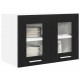 Sonata H Висящ шкаф с рафт с врата Riga 2 pcs Черния дъб 60 x 31 x 40 см