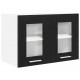 Sonata H Висящ шкаф с рафт с врата Riga 2 pcs Черния дъб 60 x 31 x 40 см