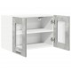 Sonata H Висящ шкаф с рафт Riga 2 pcs Циментено сиво 60 x 31 x 40 см