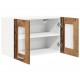 Sonata H Висящ шкаф с рафт Riga 2 pcs Старо дърво 60 x 31 x 40 см