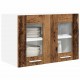 Sonata H Висящ шкаф с рафт Riga 2 pcs Старо дърво 60 x 31 x 40 см