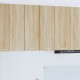 Sonata H Висящ шкаф с рафт Riga 2 pcs Сонома дъб и бяло 30 x 31 x 80 см
