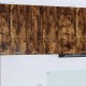Sonata H Висящ шкаф с рафт Riga 2 pcs Димящ дъб и бяло 30 x 31 x 80 см