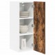 Sonata H Висящ шкаф с рафт Riga 2 pcs Димящ дъб и бяло 30 x 31 x 80 см