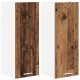Sonata H Висящ шкаф Riga 2 pcs Стара дървесина и бяло 30 x 31 x 80 см