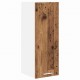 Sonata H Висящ шкаф Riga 2 pcs Стара дървесина и бяло 30 x 31 x 80 см