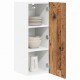 Sonata H Висящ шкаф Riga 2 pcs Стара дървесина и бяло 30 x 31 x 80 см