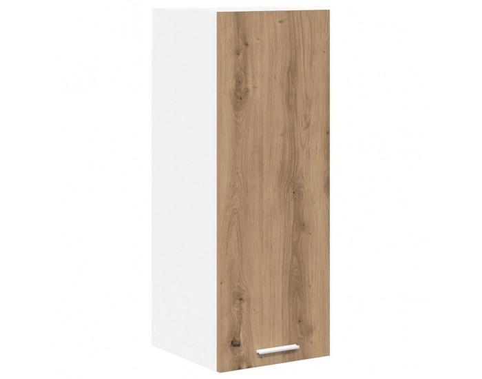 Sonata H Висящ шкаф Riga 2 pcs Занаятчийски дъб и бяло 30 x 31 x 80 см
