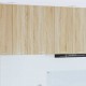Sonata H Висящ шкаф с рафт Riga Сонома дъб и бяло 50 x 31 x 80 см