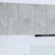 Sonata H Висящ шкаф с рафт с врата Riga Бетон сив и бяло 50 x 31 x 80 см