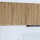 Sonata H Висящ шкаф с рафт Riga Дъб 60 x 31 x 80 см Инженерно дърво