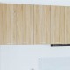 Sonata H Висящ шкаф Riga Сонома дъб 80 x 31 x 80 см Инженерно дърво
