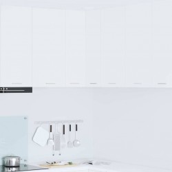 Sonata H Висящ шкаф с рафт Riga Бяло 57 x 57 x 80 см Инженерно дърво - Bucătării modulare