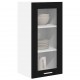Sonata H Висящ шкаф с рафт с врата Riga 2 pcs Черния дъб 40 x 31 x 80 см
