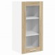 Sonata H Висящ шкаф с рафт с врата Riga 2 pcs Сонома дъб 40 x 31 x 80 см