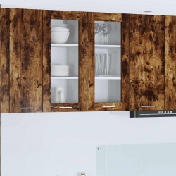 Sonata H Висящ шкаф Riga 2 pcs Димян дъб 40 x 31 x 80 см Инженерно дърво - Bucătării modulare
