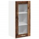 Sonata H Висящ шкаф с рафт Riga 2 pcs Старо дърво 40 x 31 x 80 см