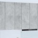 Sonata H Висящ шкаф Riga Циментено сиво 30 x 31 x 100 см Инженерно дърво
