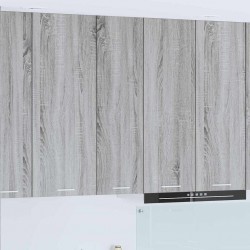 Sonata H Висящ шкаф Riga Сив Сонома 30 x 31 x 100 см Инженерно дърво - Bucătării modulare