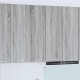 Sonata H Висящ шкаф Riga Сив Сонома 30 x 31 x 100 см Инженерно дърво