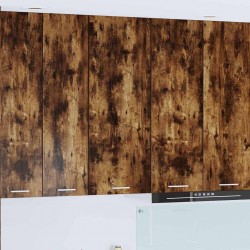 Sonata H Висящ шкаф Riga Димян дъб 40 x 31 x 100 см Инженерно дърво - Bucătării modulare